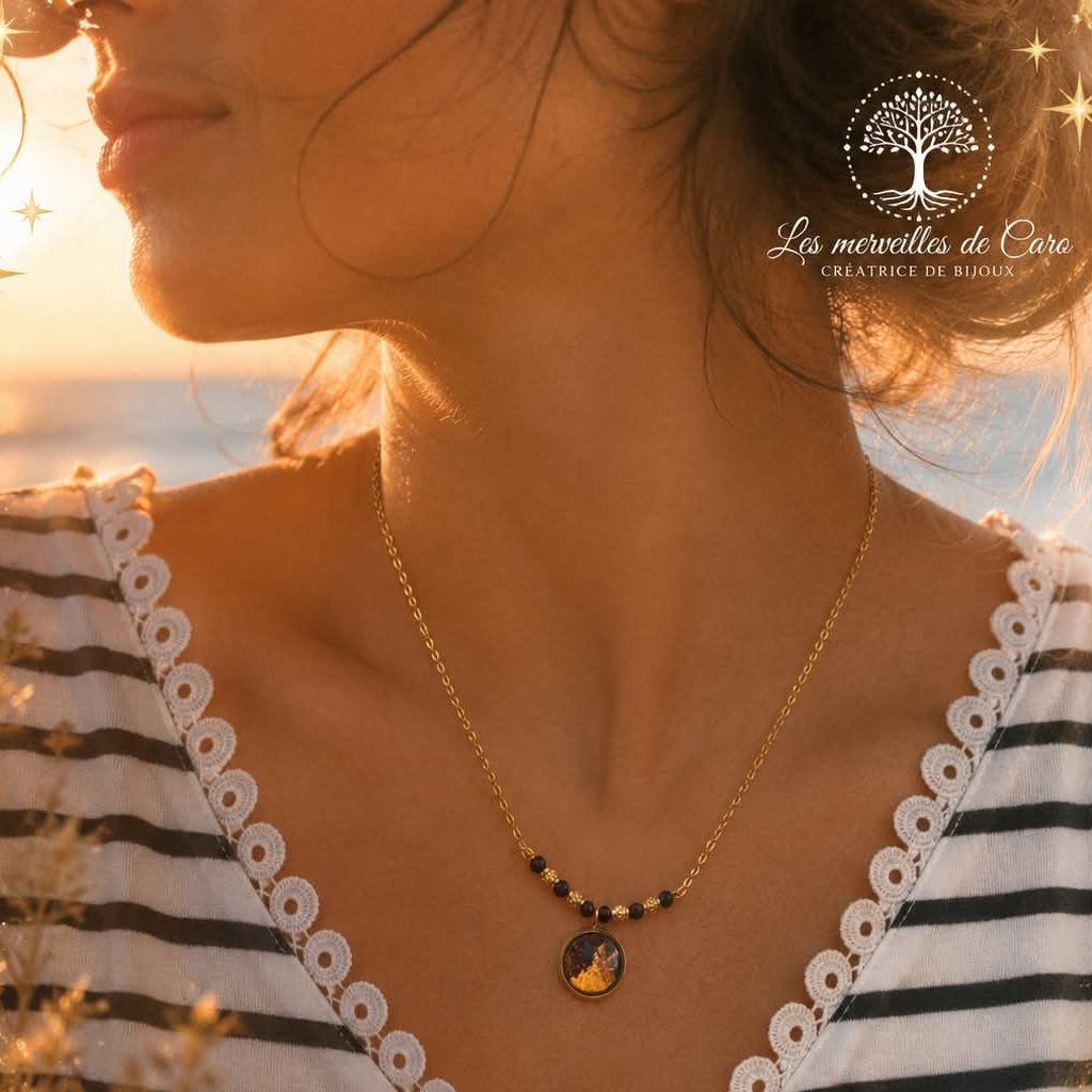 Les Merveilles de Caro Des bijoux uniques pour révéler votre éclat ✨ collier original fait main