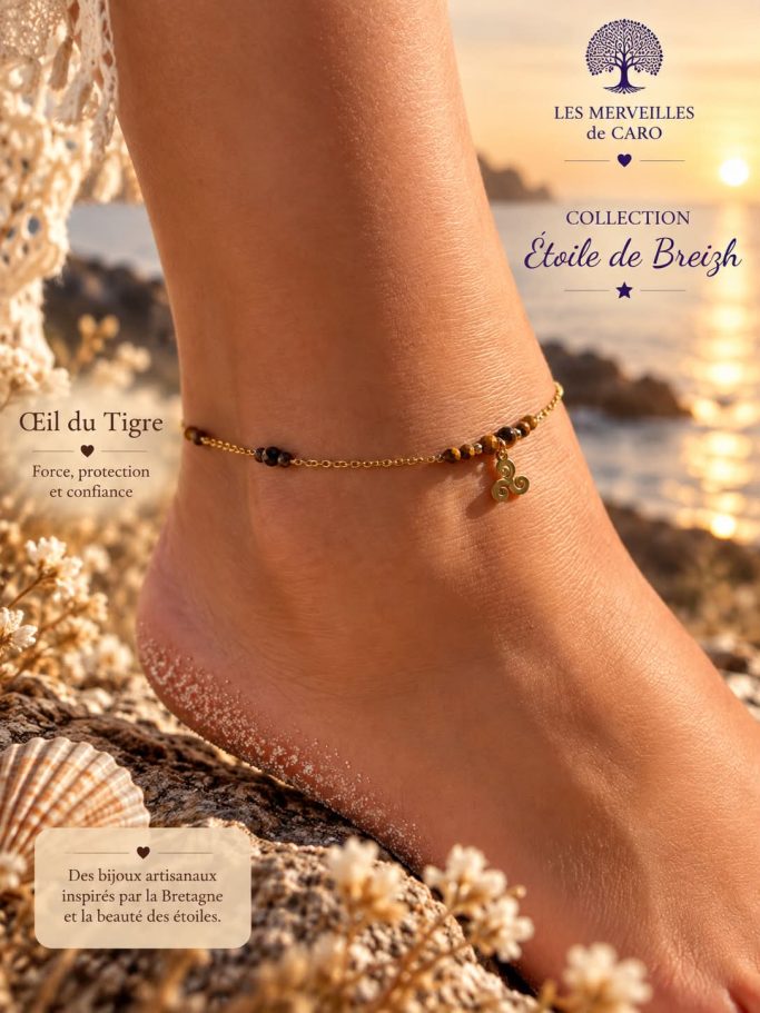 Bracelet de Cheville Étoile de Breizh