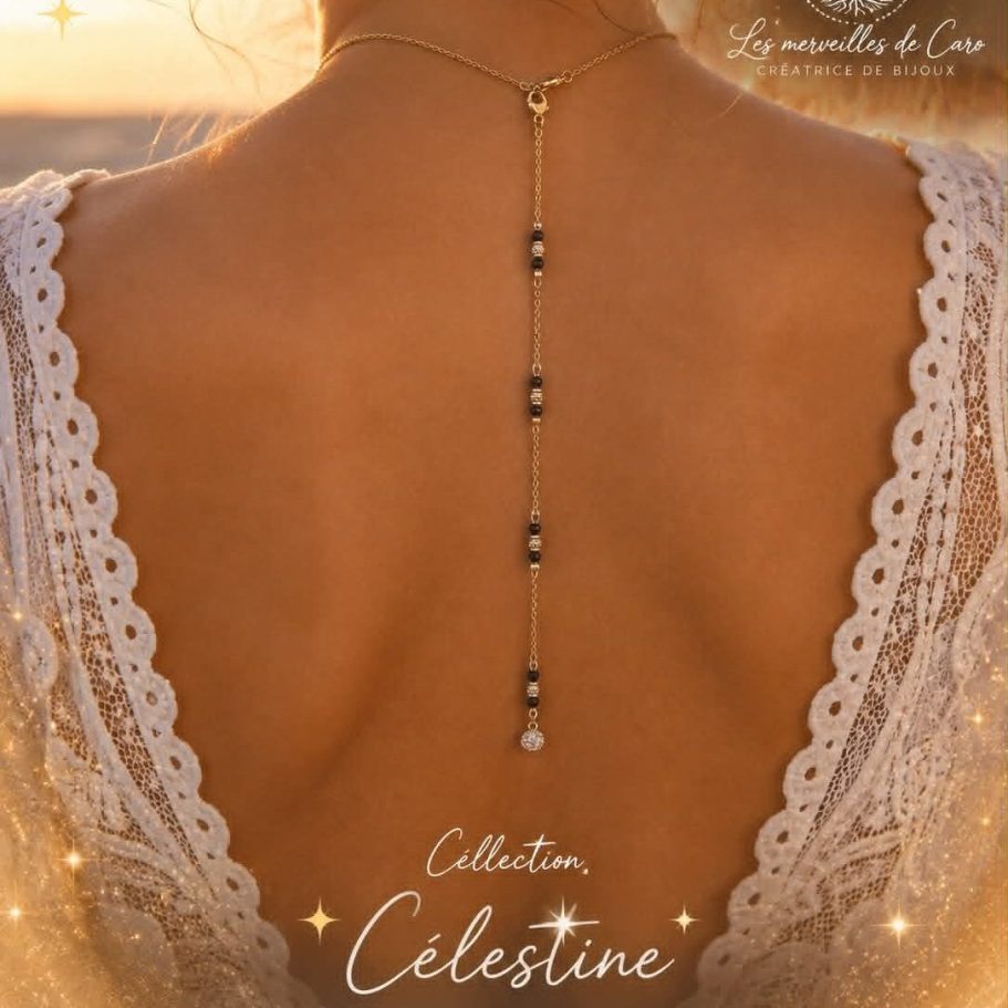 collier fait main original